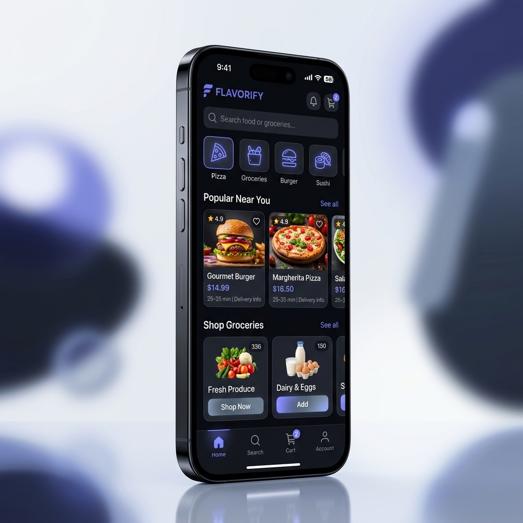 PipPip Mobile App Mockup
